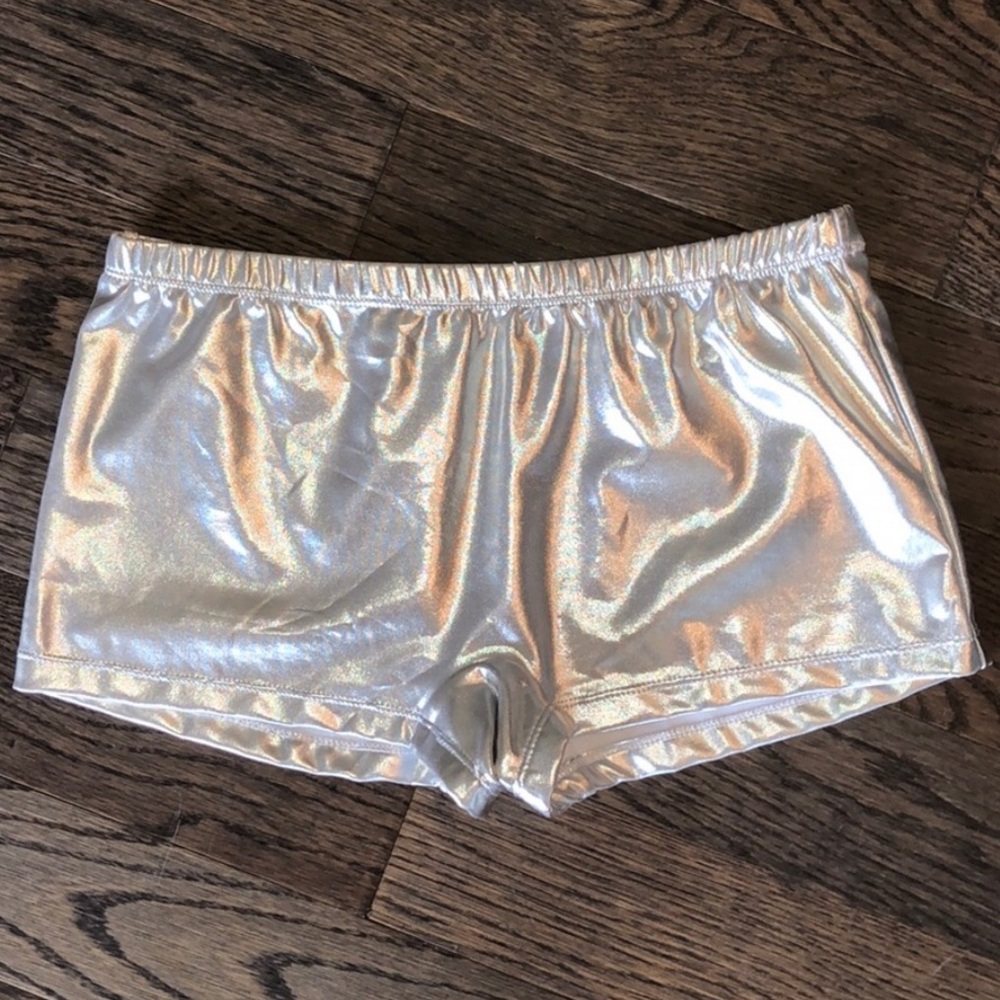 American Apparel Hot Shorts Silver Monochrome